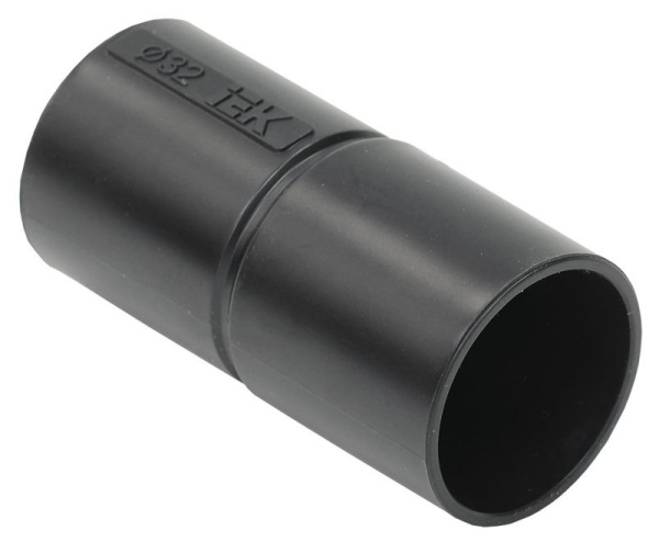 Муфта труба-труба GI32G черн. ELASTA IEK CTA10D-GIG32-K02-025
