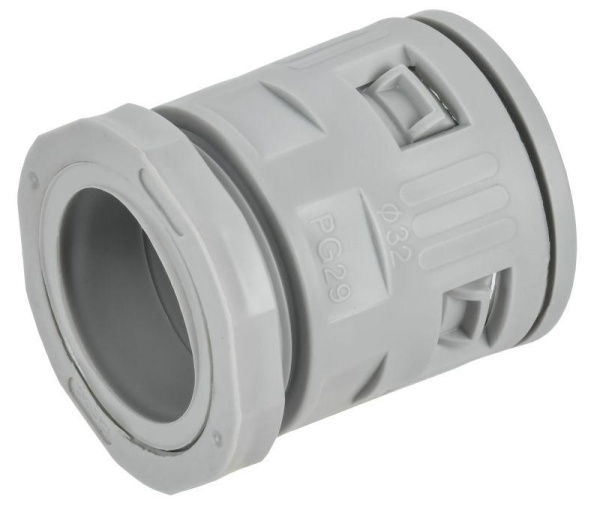 Муфта вводная для гофр. труб MVN32 IP40 ELASTA IEK ET-TA00D-MVN-032-K41-010